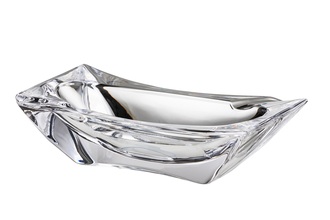 Angelo cigar ashtray, glass 2 shelves, 19.5x 12x 5.5cm