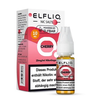 ELFBAR Elfliq SALT Liquid Cherry 10mg 10ml