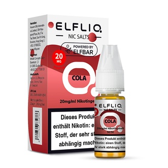 ELFBAR Elfliq SALT Liquid Cola 20mg 10ml