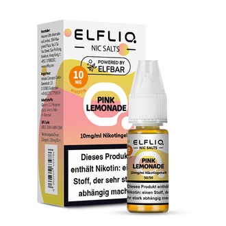 ELFBAR Elfliq SALT Liquid Pink Lemonade 10mg 10ml