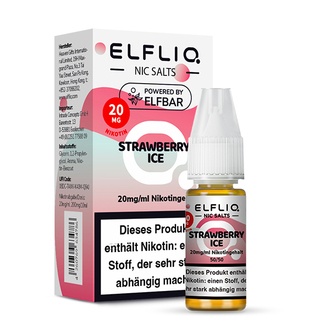 ELFBAR Elfliq SALT Liquid Strawberry Ice 20mg 10ml