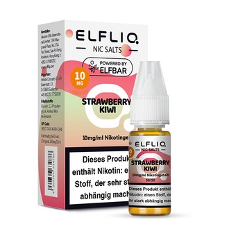 ELFBAR Elfliq SALT Liquid Strawberry Kiwi 10mg 10ml