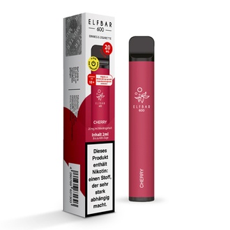 ELFBAR Einweg E-Zigarette Cherry 20mg/ml ca.600 Züge