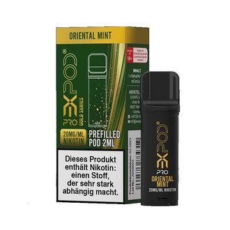 EXPOD Pro POD - Gold Series - Oriental Mint 20mg/ml, ca. 600 Züge