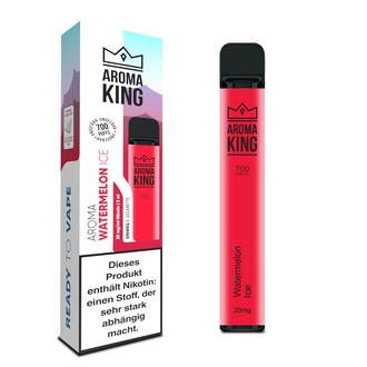 AROMA KING Einweg-E-Zigarette Watermelon Ice 20mg/ml ca. 700 Züge