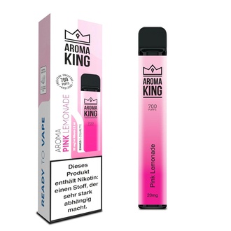 AROMA KING Einweg-E-Zigarette Pink Lemonade 20mg/ml ca. 700 Züge