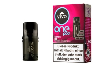 VIVO One Pod Grape Ice 20mg/ml, 2ml, ca. 700 Züge