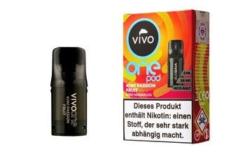 VIVO One Pod Kiwi Passion 20mg/ml, 2ml, ca. 700 Züge