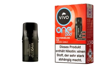 VIVO One Pod Watermelon Ice 20mg/ml, 2ml, ca. 700 Züge