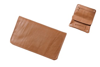 Angelo RYO Pouch Leahter Brown