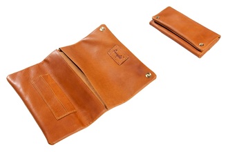 Angelo Tobacco pouch KAV-01 tan, 16cm