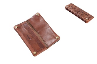 Angelo Tobacco pouch KAV-03 brown, 15cm