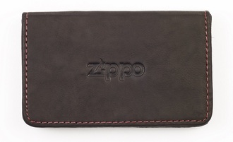 Zippo name card holder calf, antique brown