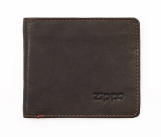 Zippo wallet leather mocca