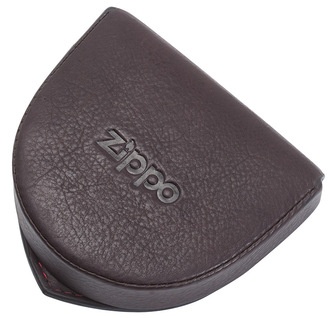 Zippo 2005412 Münzbeutel Leder, Braun