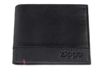 Zippo 2006022 Karten Etui Nappa Leder, schwarz