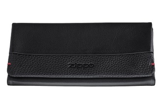 Zippo 2006059 tobacco pouch Nappa, black