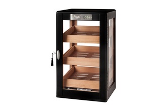 Angelo humidor cabinett black, 30,1x27,5x52,9 cm