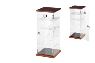 Angelo humidor Cabinett plexiglass 25x25x60 cm