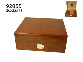 Angelo Humidor Rotbraun 26x22x11cm