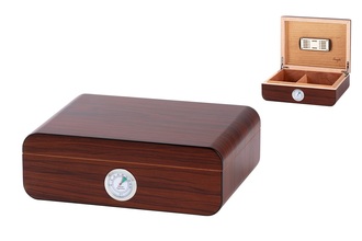 Angelo Humidor braun matt 28x21x9,6cm