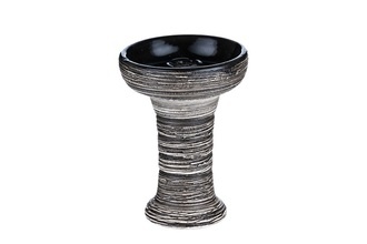 Shisha Bowl ceramic 1 hole black