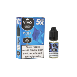 VIVO Poket SALT Liquid Big Blue 20mg 10ml