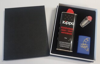 Zippo Geschenkbox L Fzg. 60002911 Millennium + Steine + Benzin