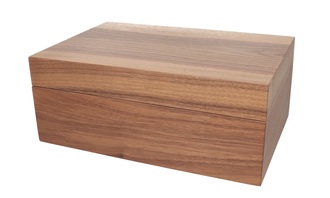 Angelo humidor walnut 30x20x12,5cm with hygrometer