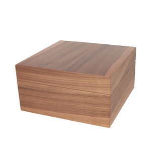 Angelo humidor walnut 23x23x12,5cm with hygrometer