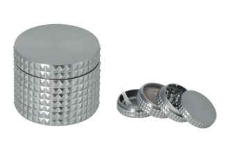 Super Heroes Grinder 4tlg. Aluminium Anthrazit Ø5,2cm, H.4,3cm