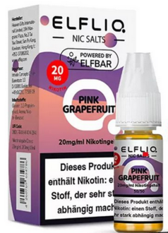 ELFBAR Elfliq SALT Liquid Pink Grapefruit 20mg 10ml