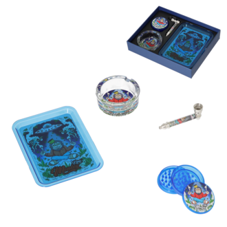 Monkey King Set: Grinder/Pipe/Ascher/Tray