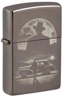 Zippo 60007259 Vintage Car and Man Design