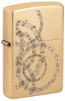 Zippo 60007239 Musical Notes Design