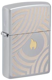 Zippo 60007243 Flame and Circles Design 2