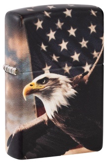 Zippo 60007289 Eagle USA Flag Design