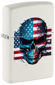 Zippo 60007288 Skull Flag Design