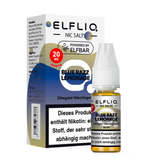 ELFBAR Elfliq 20mg SALT Liquid Blue Razz Lemonade 10ml