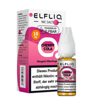 ELFBAR Elfliq 10mg SALT Liquid Cherry Cola 10ml