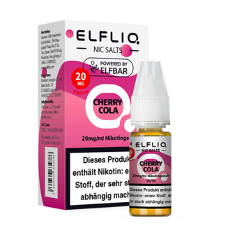 ELFBAR Elfliq 20mg SALT Liquid Cherry Cola 10ml