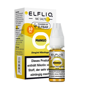 ELFBAR Elfliq 10mg SALT Liquid Mango 10ml