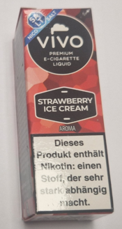 VIVO SALT Liquid 20mg Strawberry Ice Cream 10ml