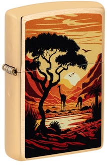 ZIPPO 60007377 204B Giraffes Design