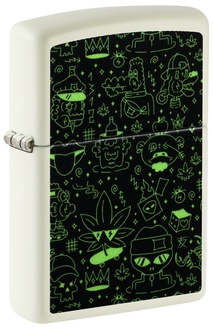 ZIPPO 60007390 49193 Doodle Cannabis Design