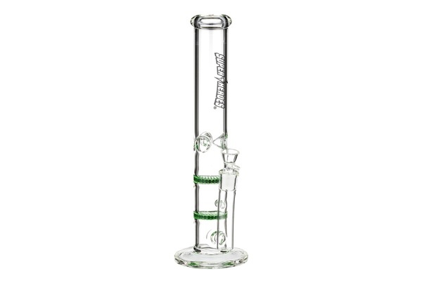 Super Heroes ice bong transparent blue in the middle, 35 cm - AKRA ...